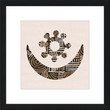 Cartouche Framed Art Print