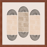 Cartouche Framed Art Print