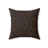 Abstract Geometric Throw Pillow, Modern Neutral Grid Accent Cushion for Sophisticated Home Decor