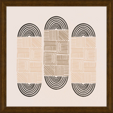 Cartouche Framed Art Print