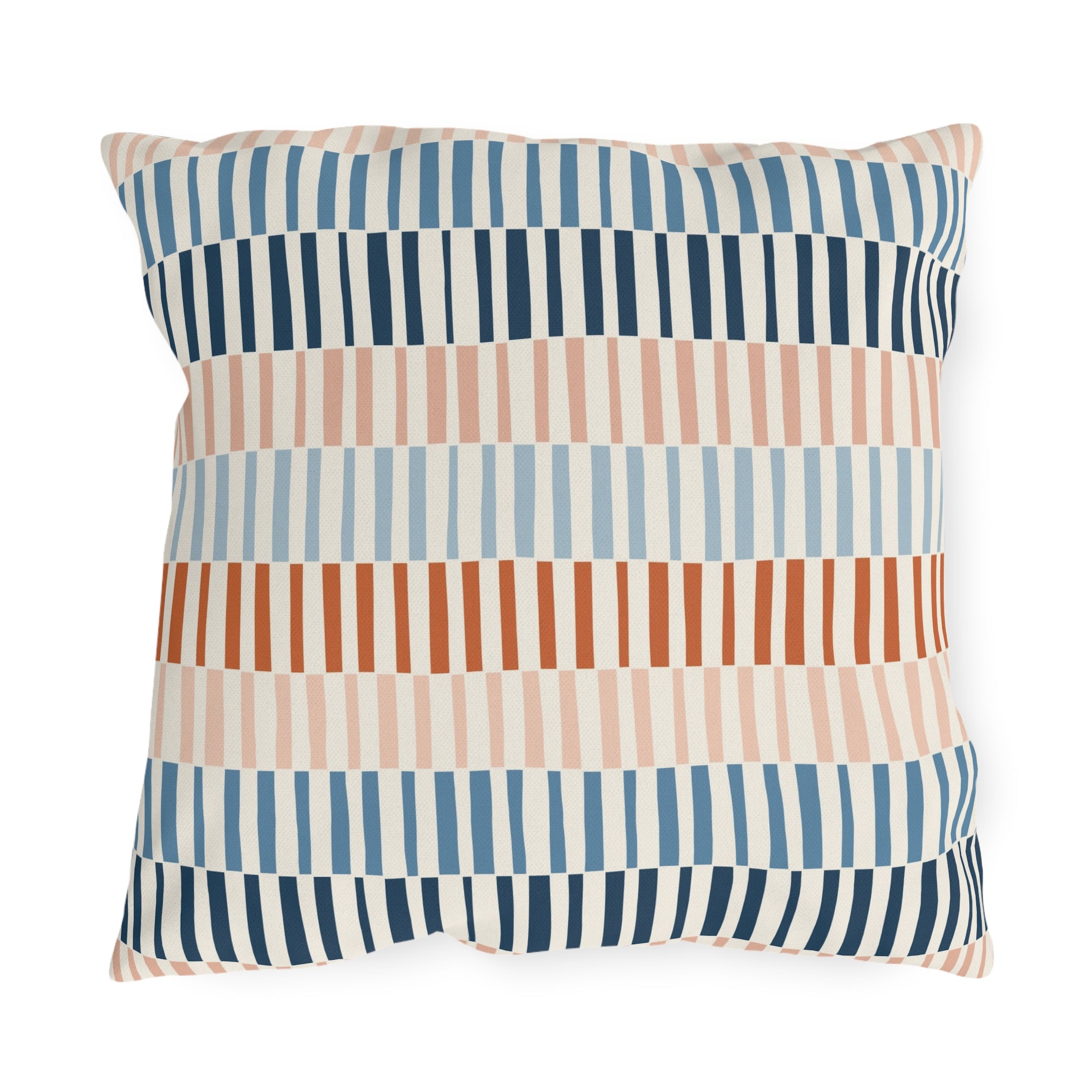 Striped Outdoor Pillows | Cozy Garden Decor | Boho Style Cushions | Patio Accessories | Nature Inspired Gift