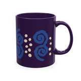 Copy of Copy of Afro Pick Ceramic Mug — Ivory Coffee Cup