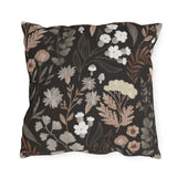 Botanical & Striped Outdoor Pillows | Cozy Garden Decor | Boho Style Cushions | Patio Accessories | Nature Inspired Gift