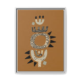 Zaria: Float Framed Matte Canvas Art