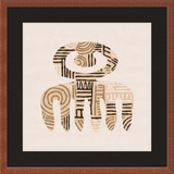 Cartouche Framed Art Print