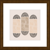 Cartouche Framed Art Print