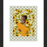 When Flower Bloom in the Sun Framed Art Print