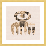 Cartouche Framed Art Print
