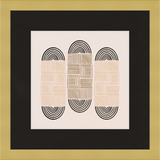 Cartouche Framed Art Print