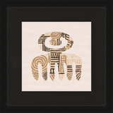 Cartouche Framed Art Print