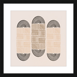 Cartouche Framed Art Print