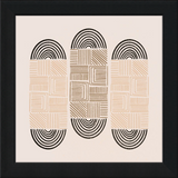 Cartouche Framed Art Print
