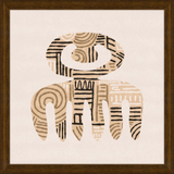 Cartouche Framed Art Print