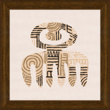 Cartouche Framed Art Print