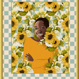 When Flower Bloom in the Sun Framed Art Print