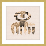 Cartouche Framed Art Print