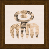 Cartouche Framed Art Print