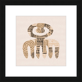 Cartouche Framed Art Print