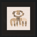 Cartouche Framed Art Print