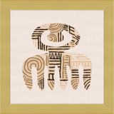 Cartouche Framed Art Print