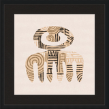 Cartouche Framed Art Print