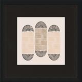 Cartouche Framed Art Print