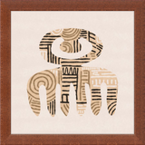 Cartouche Framed Art Print