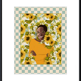 When Flower Bloom in the Sun Framed Art Print