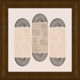 Cartouche Framed Art Print