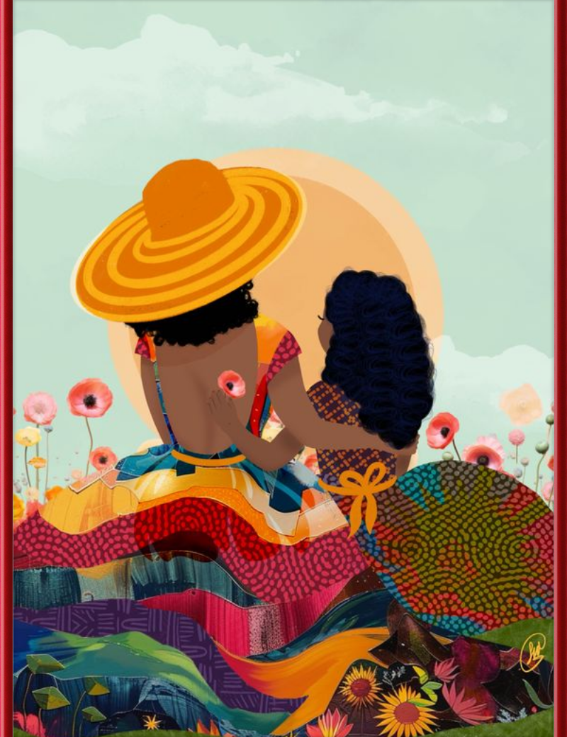 Sunday Customizable Framed Art Print