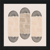 Cartouche Framed Art Print