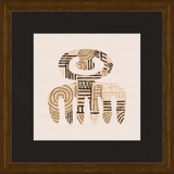 Cartouche Framed Art Print