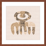 Cartouche Framed Art Print