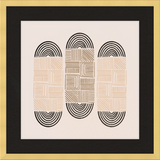 Cartouche Framed Art Print