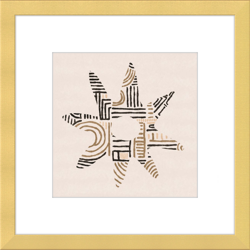 Cartouche Framed Art Print