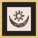 Cartouche Framed Art Print