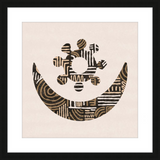 Cartouche Framed Art Print