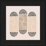 Cartouche Framed Art Print