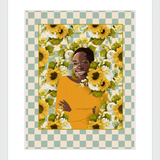 When Flower Bloom in the Sun Framed Art Print