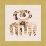 Cartouche Framed Art Print