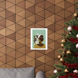 Golden Magnolia Premium Matte Art Print