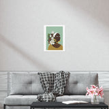 Golden Magnolia Premium Matte Art Print